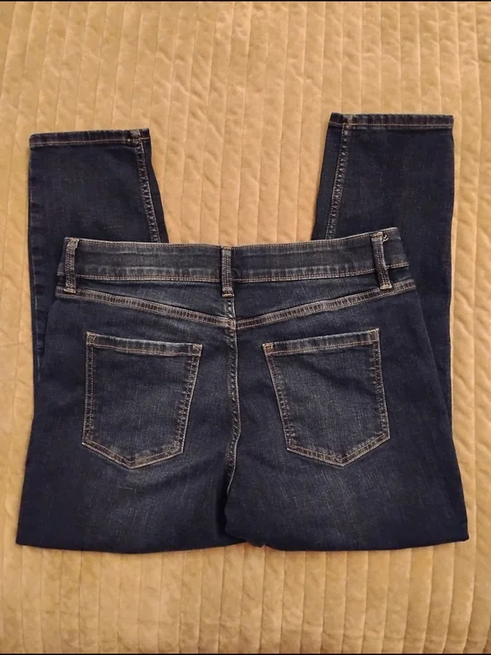 Liz Claiborne Dark Blue Skinny Jeans - Picture 3 of 6